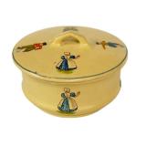 L4 - Roseville Dutch Powder Box - Antique Pre-1916