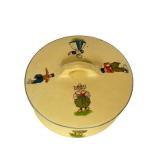 L4 - Roseville Dutch Powder Box - Antique Pre-1916