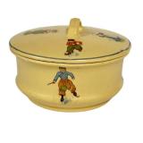 L4 - Roseville Dutch Powder Box - Antique Pre-1916