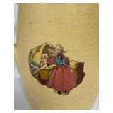 L4 - Roseville Holland Pitcher - Antique