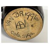 O1 - Van Briggle Pottery Mug - The Russharts  - Vintage Colorado Springs
