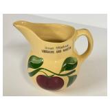 K5 - Watt Ware Pitchers with Advertising - Dolly