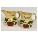 K5 - Watt Ware Pitchers with Advertising - Dolly