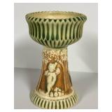 Roseville Donatello Chalice - Antique Pedestal Vase