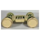 L5 - Antique Roseville Corinthian Double Candle Stick HOlder