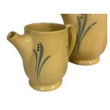 L5 - Roseville Lily of the Valley Pitchers (Lot of 4) - Vintage 1940s