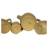 L5 - Roseville Lily of the Valley Pitchers (Lot of 4) - Vintage 1940s