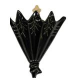 L4 - Vintage McCoy Pottery Umbrella Wall Pocket - Art Deco