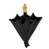 L4 - Vintage McCoy Pottery Umbrella Wall Pocket - Art Deco