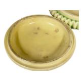 L2 - Antique Roseville Donatello Powder Jar - Antique 1915