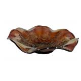 Antique Millersburg Purple Radium Blackberry Wreath Glass Bowl (1909-1919)