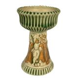 Roseville Donatello Chalice - Antique Pedestal Vase