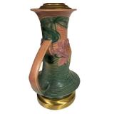 Roseville Water Lily Lamp - Antique Pottery Vase