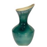 Roseville Pottery Experimental Vase - Vintage Teal Glazed, RARE FIND! ONE OF A KIND!