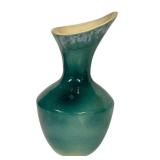 Roseville Pottery Experimental Vase - Vintage Teal Glazed, RARE FIND! ONE OF A KIND!