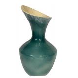 Roseville Pottery Experimental Vase - Vintage Teal Glazed, RARE FIND! ONE OF A KIND!