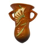 Vintage Roseville Freesia Wall Pocket 1945