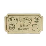 L5 - McCoy Floraline Plaque - Signed by Billie & Nelson McCoy - Limited Edition 20/50