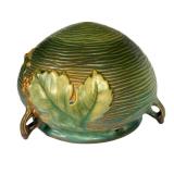 L1 - Roseville Bushberry Hanging Basket - 1941 Vintage Ceramic Planter