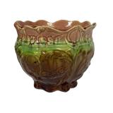 L1 - Antique Roseville Blended Pottery Bowl - Early 1900s,