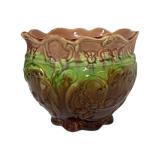 L1 - Antique Roseville Blended Pottery Bowl - Early 1900s,