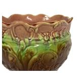L1 - Antique Roseville Blended Pottery Bowl - Early 1900s,