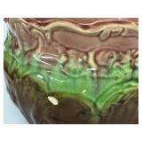 L1 - Antique Roseville Blended Pottery Bowl - Early 1900s,