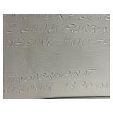 L5 - Pottery Loves Tile - 5.5 x 5.5 in Green Ceramic from Zanesville Ohio