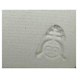 L5 - Pottery Loves Tile - 5.5 x 5.5 in Green Ceramic from Zanesville Ohio