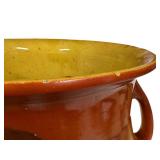 Antique Roseville Autumn Chamber Pot With Lid