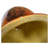 Antique Roseville Autumn Chamber Pot With Lid