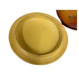 Antique Roseville Autumn Chamber Pot With Lid