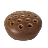 L4 - Antique Roseville Autumn Chamber Pot With Lid