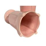 H5 - McCoy Pink 7.25-Inch Vase Pair - Vintage Made in USA