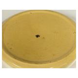 Antique Roseville Pottery Juvenile Edge Plate  - Three Dogs Design