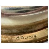 L4 - Val Hall Dedication 830 Sterling Silver Plate 2.75 in Diameter May 26, 1983