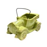 B3 - Vintage McCoy Vintage Car Planter - 1950 Green Ceramic