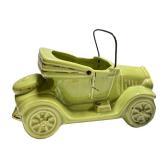 B3 - Vintage McCoy Vintage Car Planter - 1950 Green Ceramic