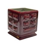 B3 - Red Wing Travertine Planter - Vintage