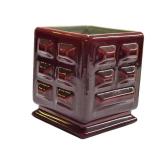 B3 - Red Wing Travertine Planter - Vintage