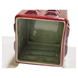 B3 - Red Wing Travertine Planter - Vintage