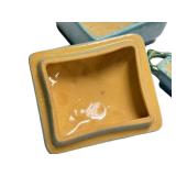 E4 - Roseville Wind Craft Cigarette Box & Ashtray - 240-T (1948 Vintage)