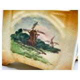 N3 - Roseville Donatella Square Planter, Antique Stoneware, Circa 1912