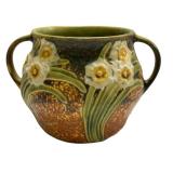 N3 - Vintage Roseville Jonquil Jardiniere