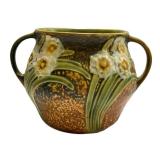 N3 - Vintage Roseville Jonquil Jardiniere