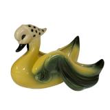 N2 - Hull Pottery Goose with Scarf - Vintage Ceramic Figurine 10 in x 7.5 in