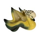 N2 - Hull Pottery Goose with Scarf - Vintage Ceramic Figurine 10 in x 7.5 in