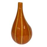 N3 - Hull Continental Persimmon Vase & Console Bowl - Crooksville OH