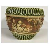 L6 - Roseville Donatello Jardiniere - Antique