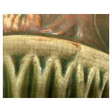 L6 - Roseville Donatello Jardiniere - Antique